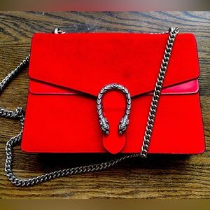 COPY - Suede Medium Dionysus Bag